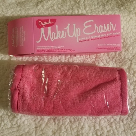 MAKEUP ERASER The‎ Original Makeup Remover Cloth Pink Antibacterial Sensitive - Picture 5 of 10